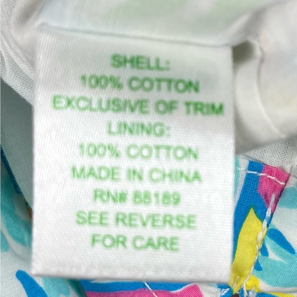 Lilly Pulitzer SAILBOAT Dress Size 10 Sleeveless Fully Lined Zipper Bow Accents - Picture 8 of 9